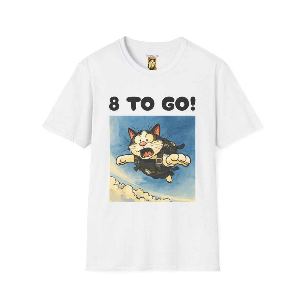 8 To Go! Cat Graphic T-Shirt