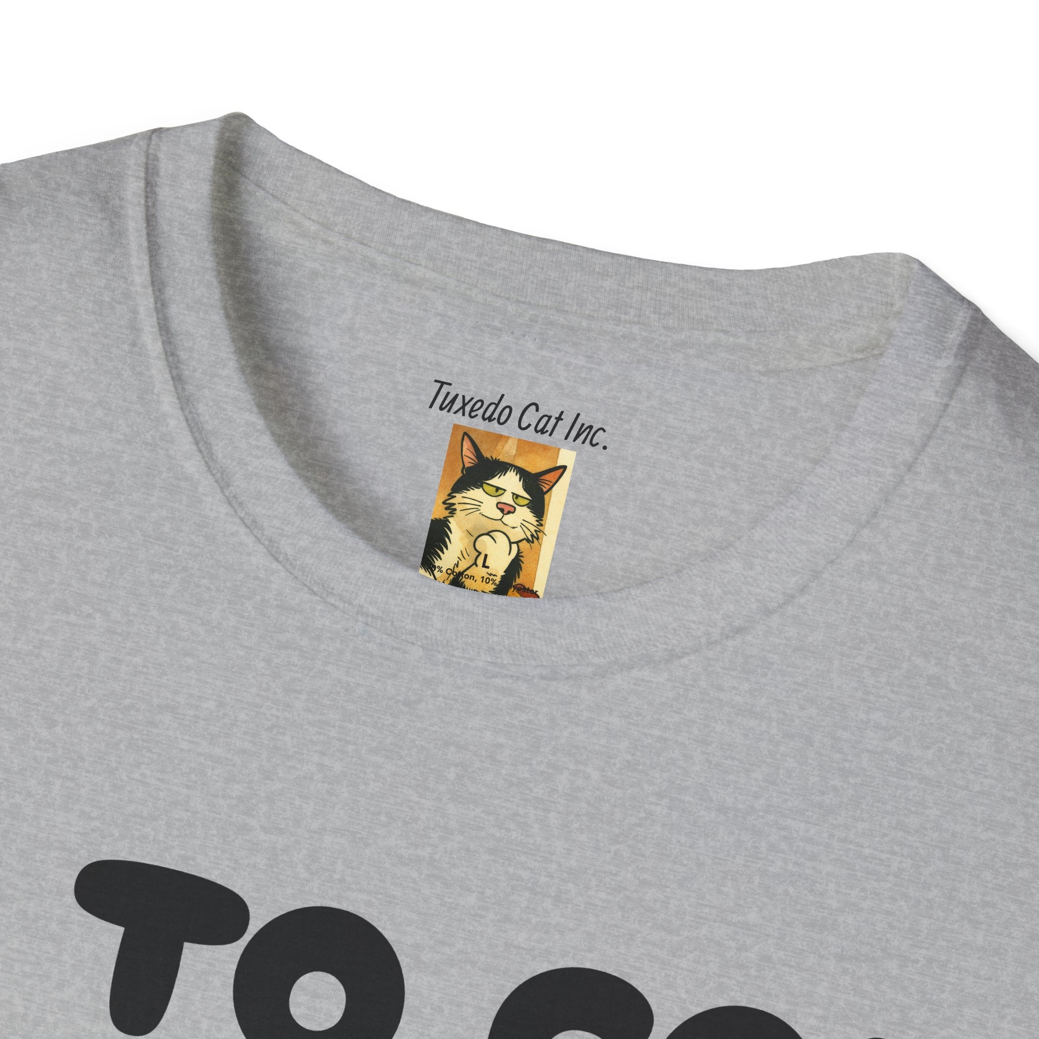 8 To Go! Cat Graphic T-Shirt