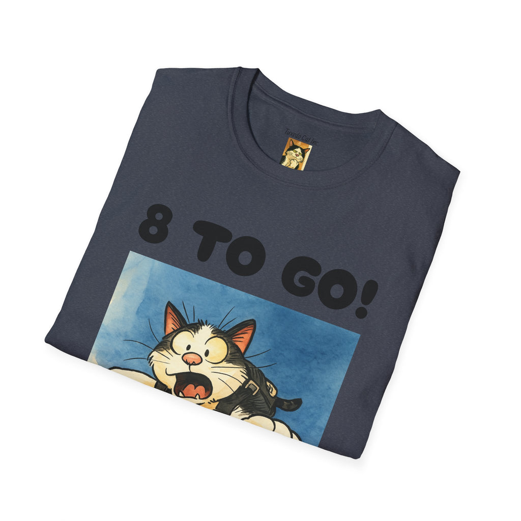 8 To Go! Cat Graphic T-Shirt